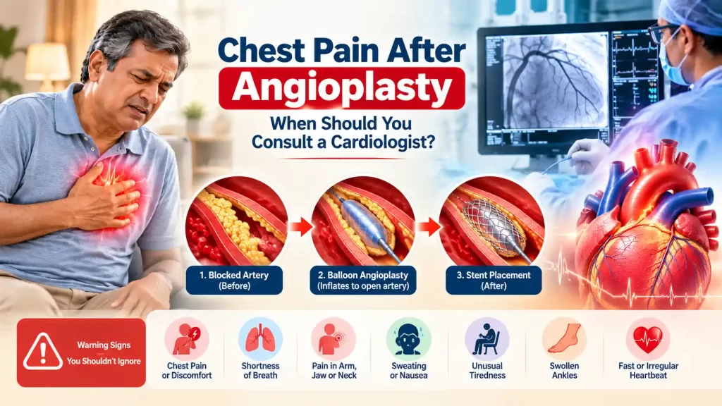 Chest Pain After Angioplasty